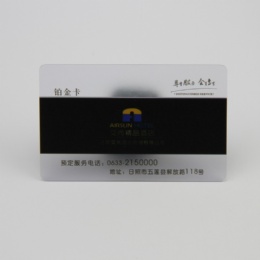 Plastic Transparent Card